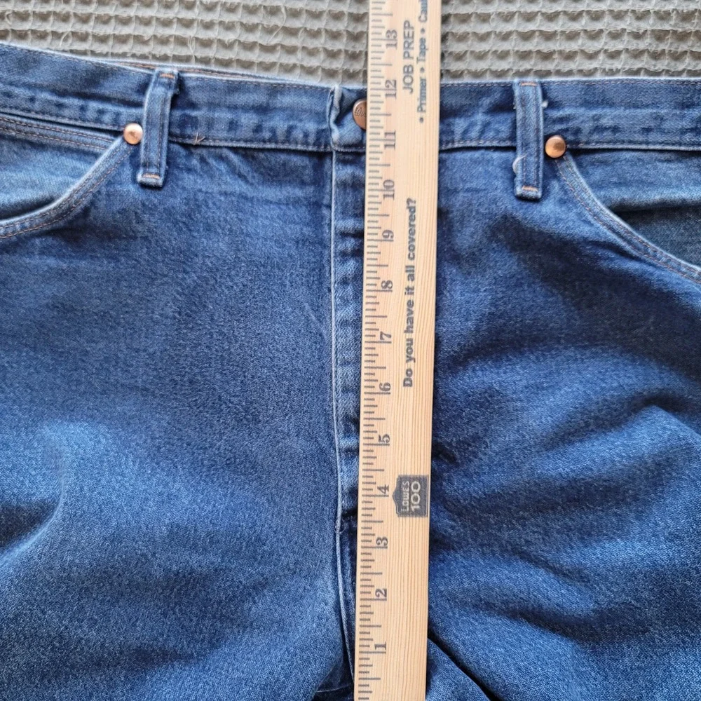 Wrangler 13MWZ Cowboy Cut Jeans Mens 36x29‎ Blue Original Fit Straight Leg Denim